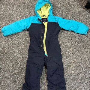 LANDS END ⛄️❄️ teal snow suit size 6